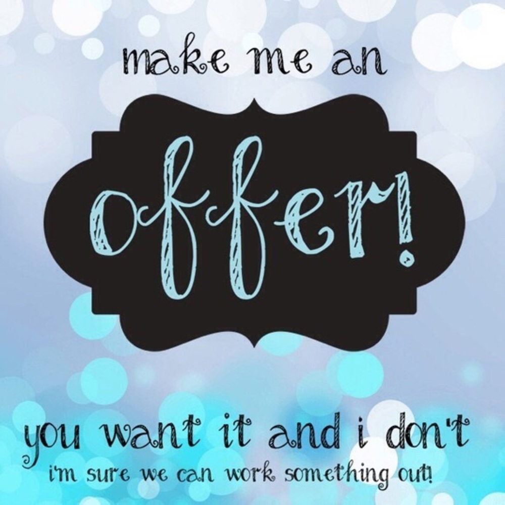 ☀️ make me an offer ☀️